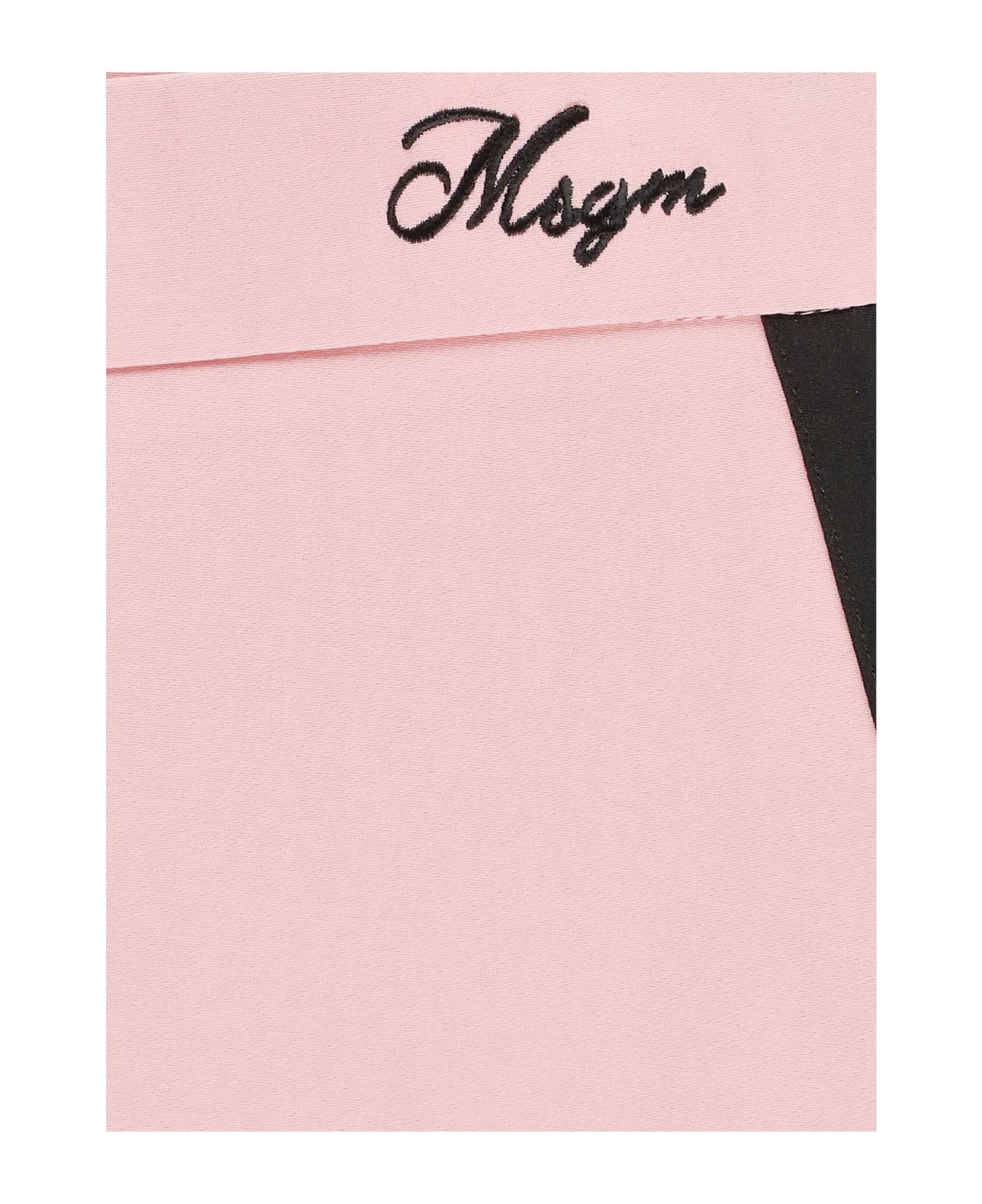 MSGM Cotton Blend Shorts - Pink