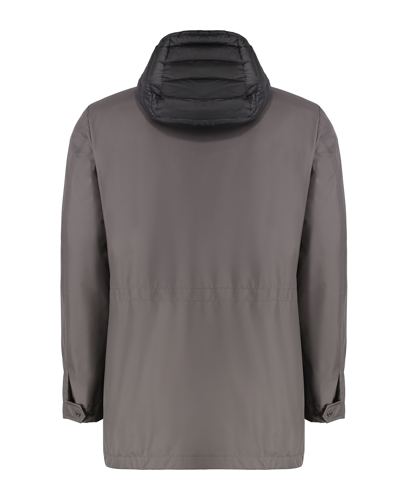 Moorer Tenno Technical Fabric Parka - turtledove