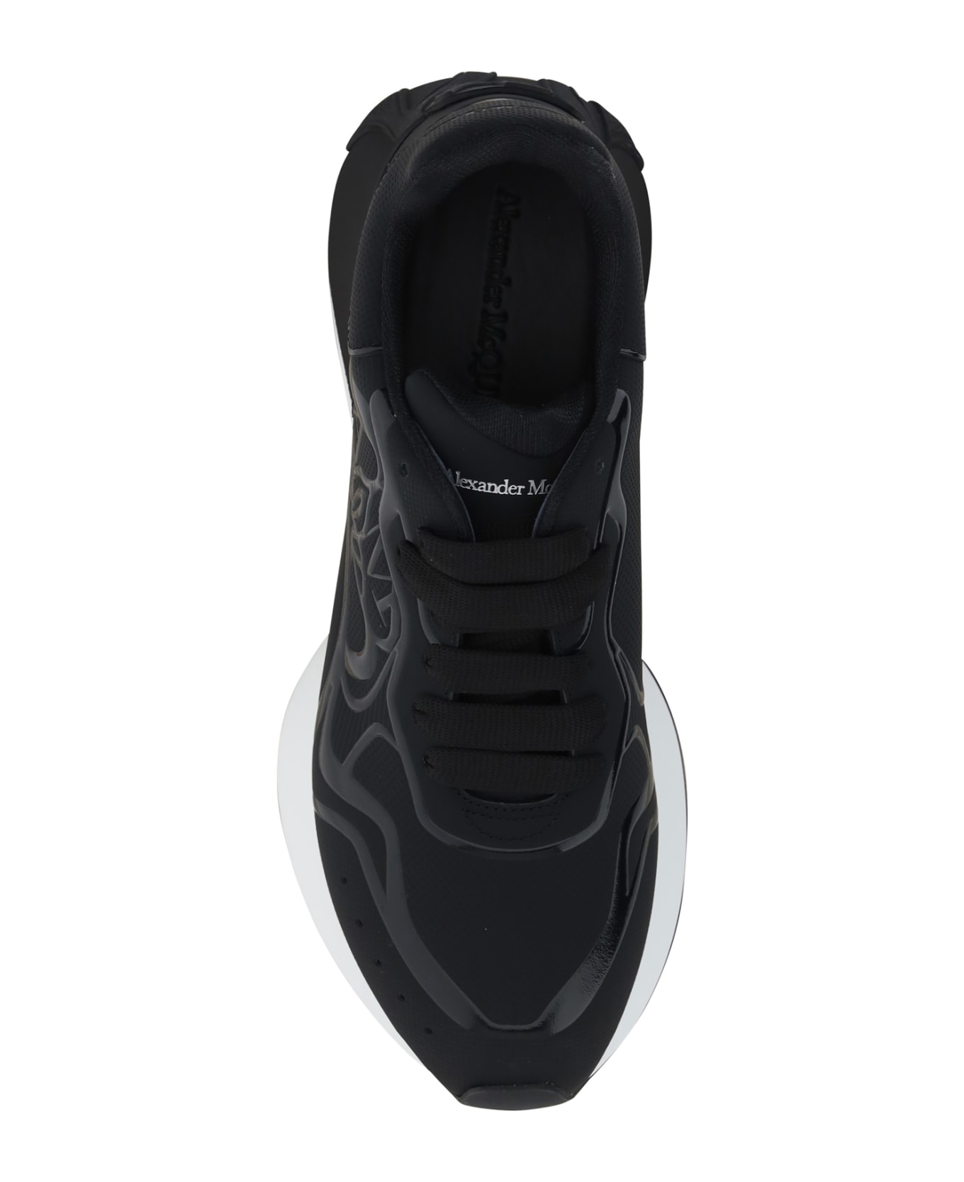 Alexander McQueen Sprint Runner Sneaker - Black/white