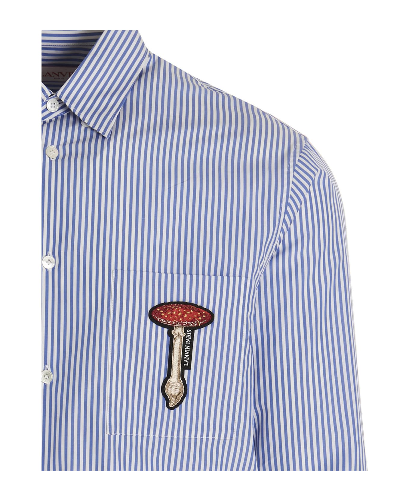 Lanvin Mushroom Patch Shirt - Multicolor