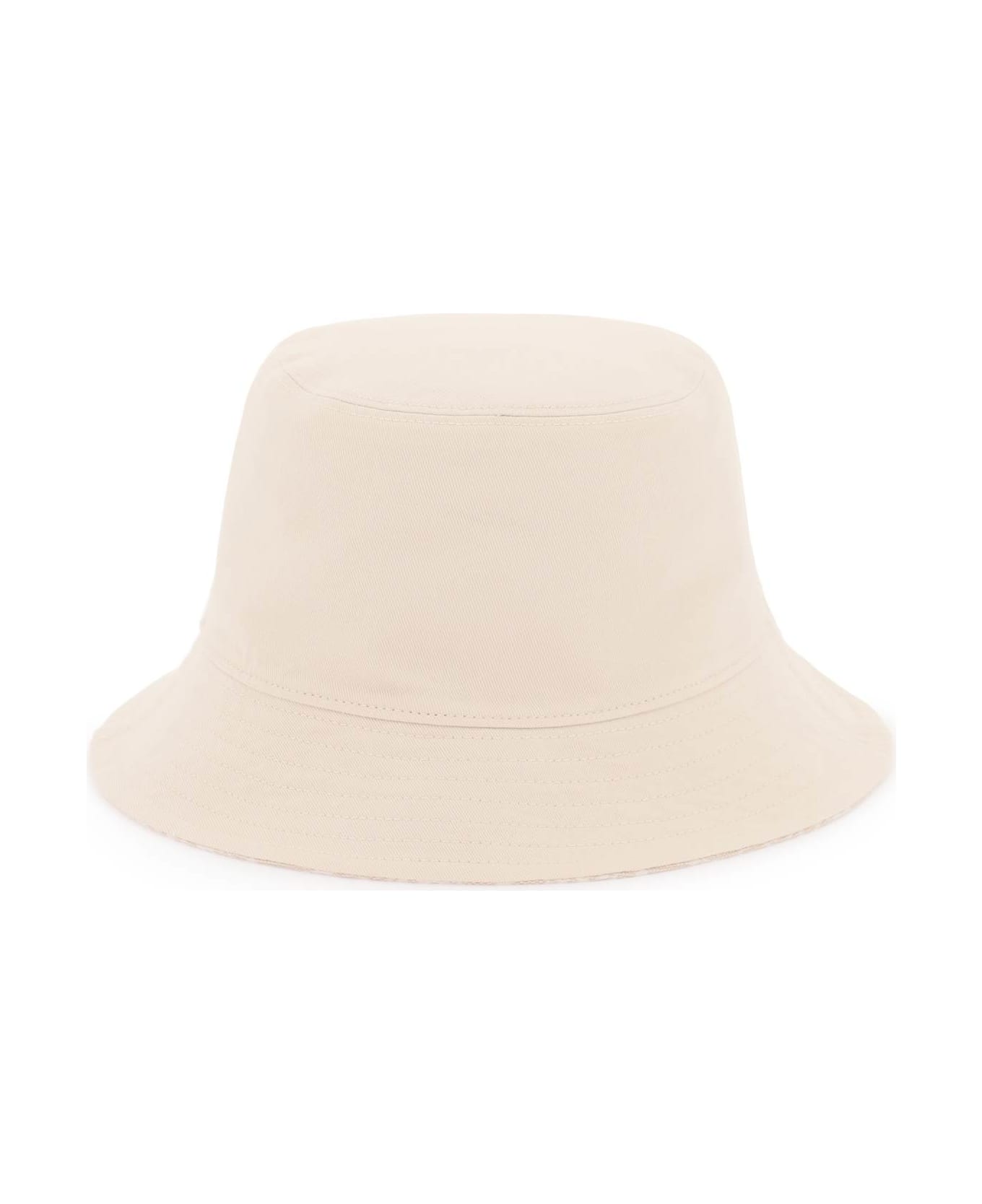 Tory Burch Jacquard T Monogram Bucket Hat - WHITE (Beige)