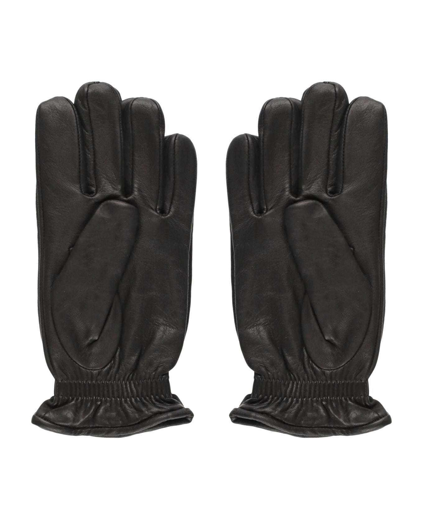 Orciani Drummed Gloves - Black