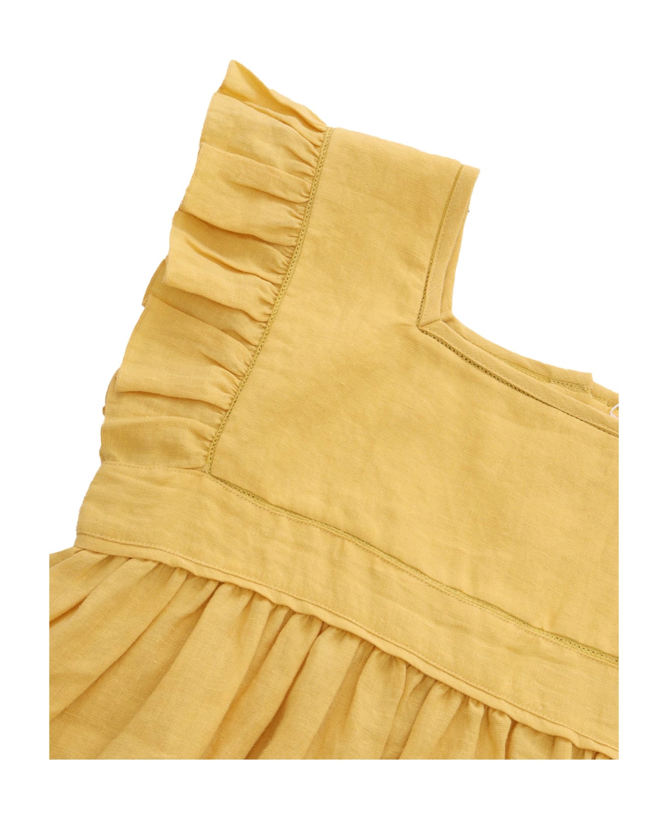 Bonpoint Cassiopee Yellow Dress - YELLOW