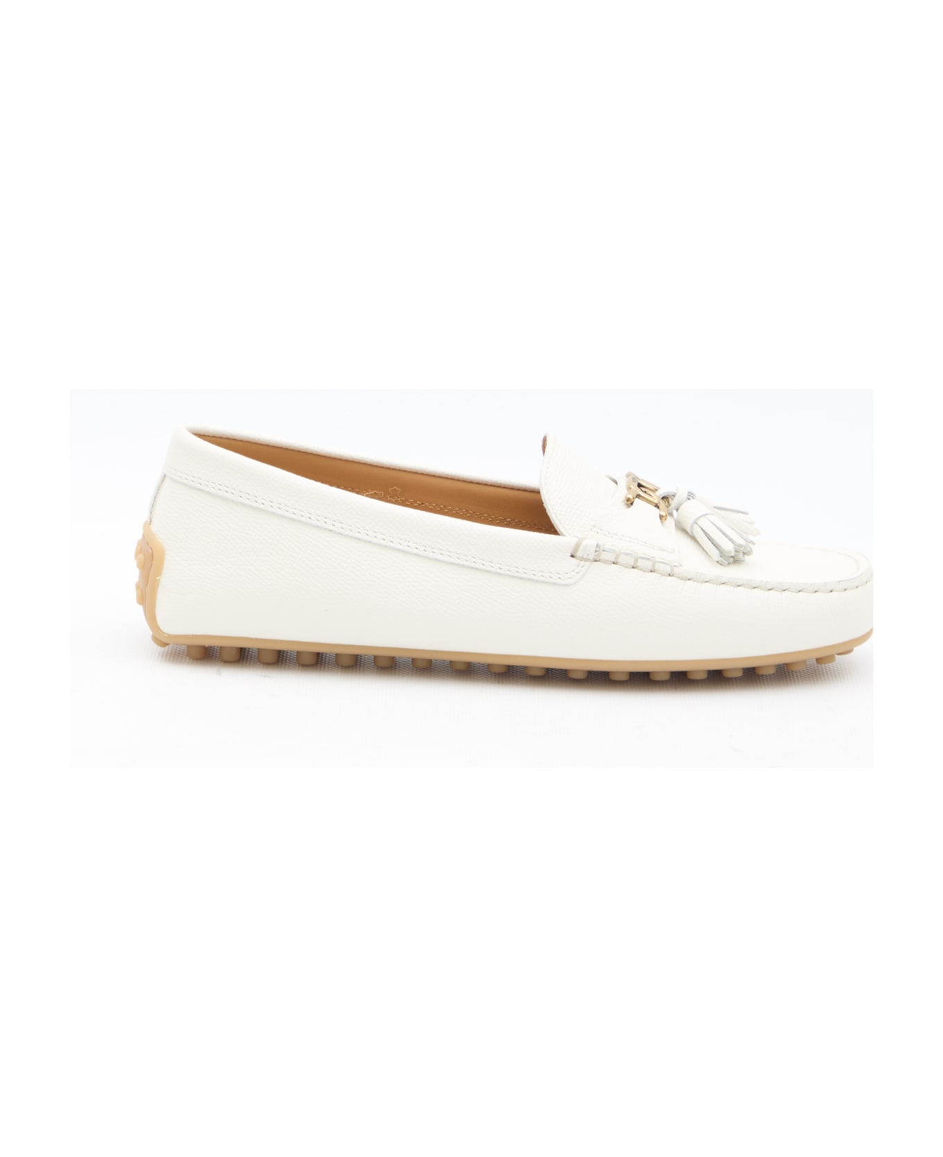Tod's City Gommino Loafers - WHITE