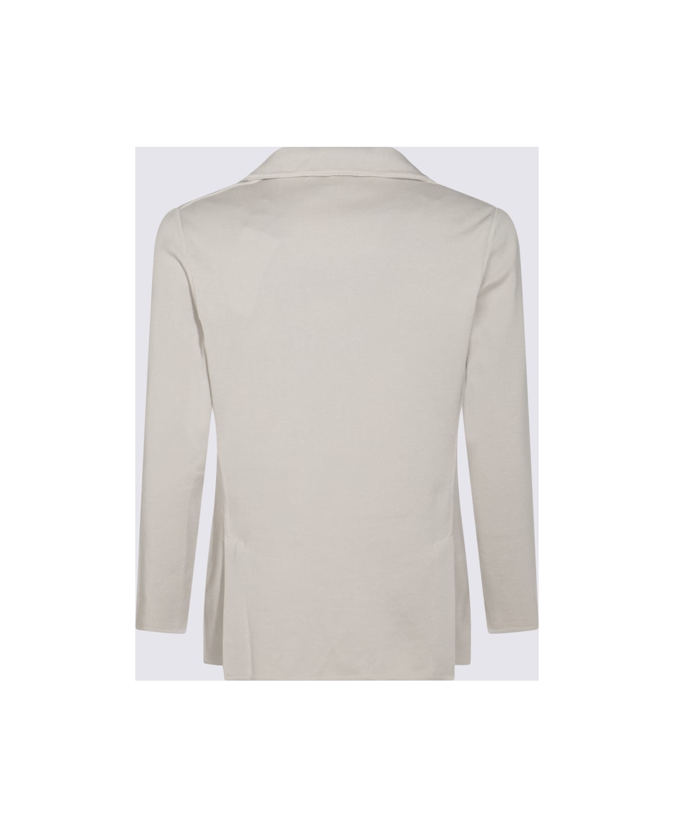 Lardini White Linen Blazer - Beige
