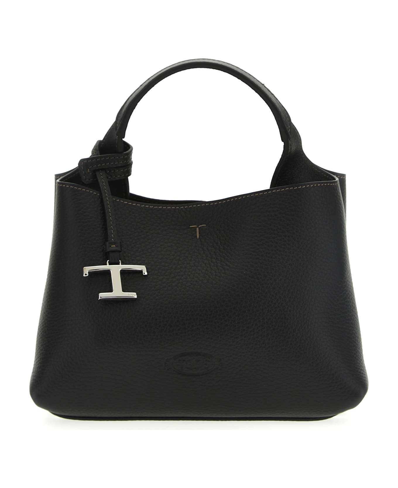 Tod's Micro Leather Tote Bag - Black