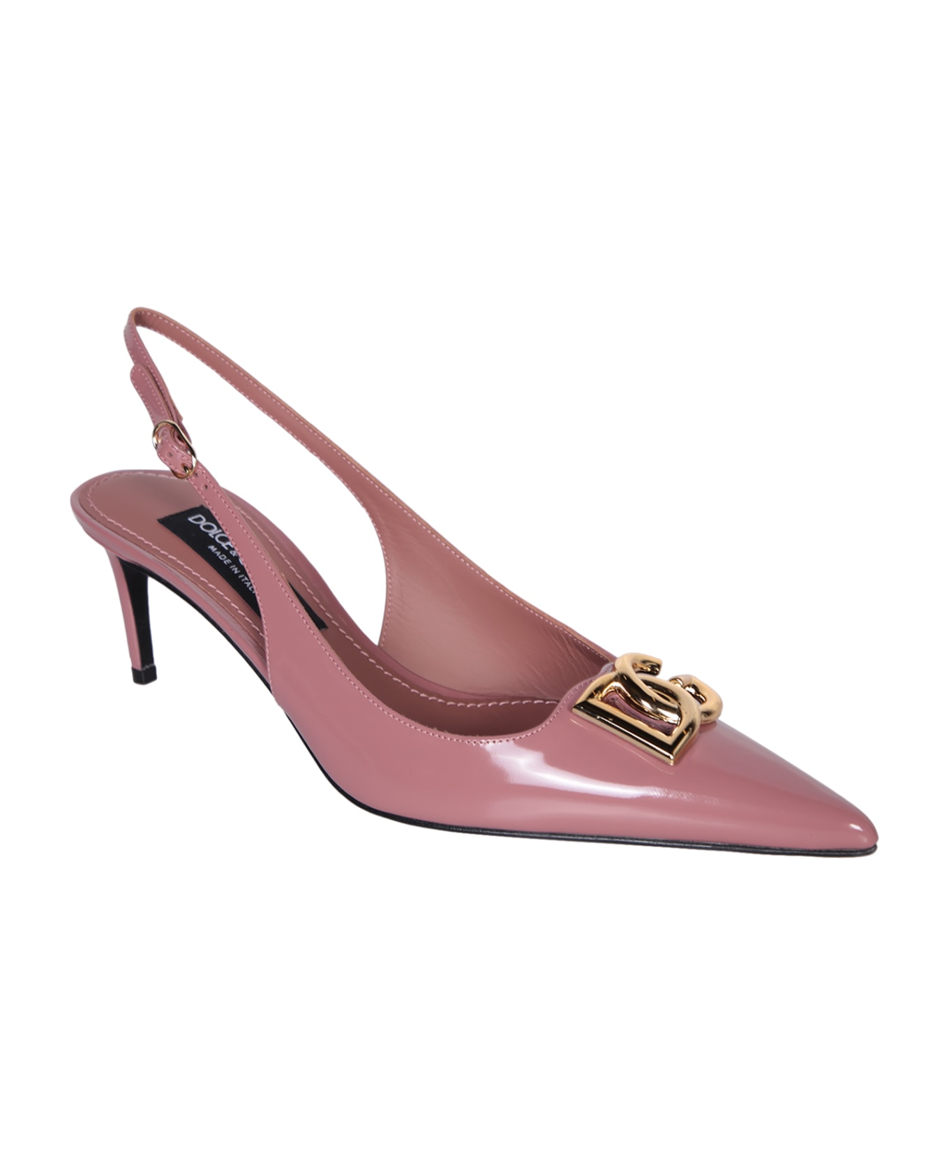 Dolce & Gabbana Lollo Pink Slingback - Pink