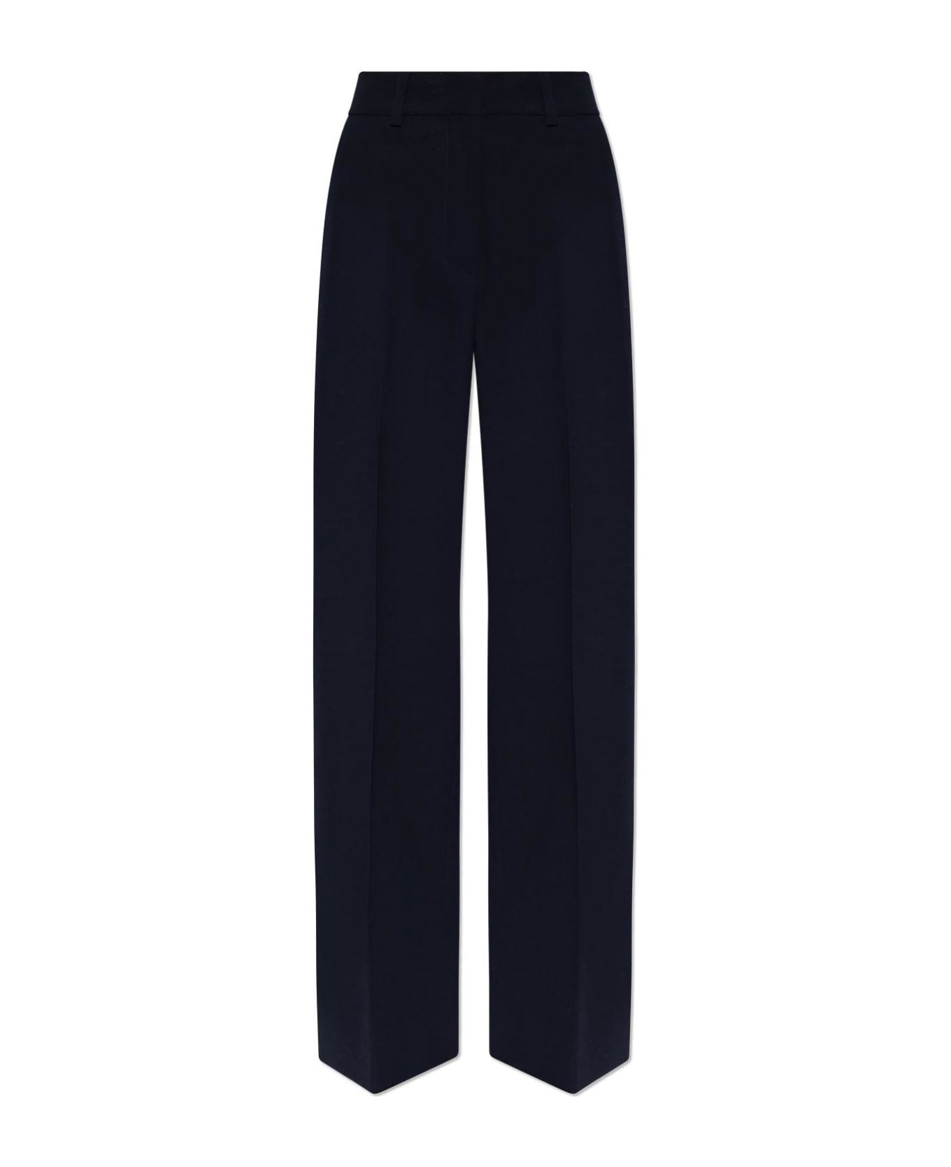 Off-White Wool Pleat-front Trousers