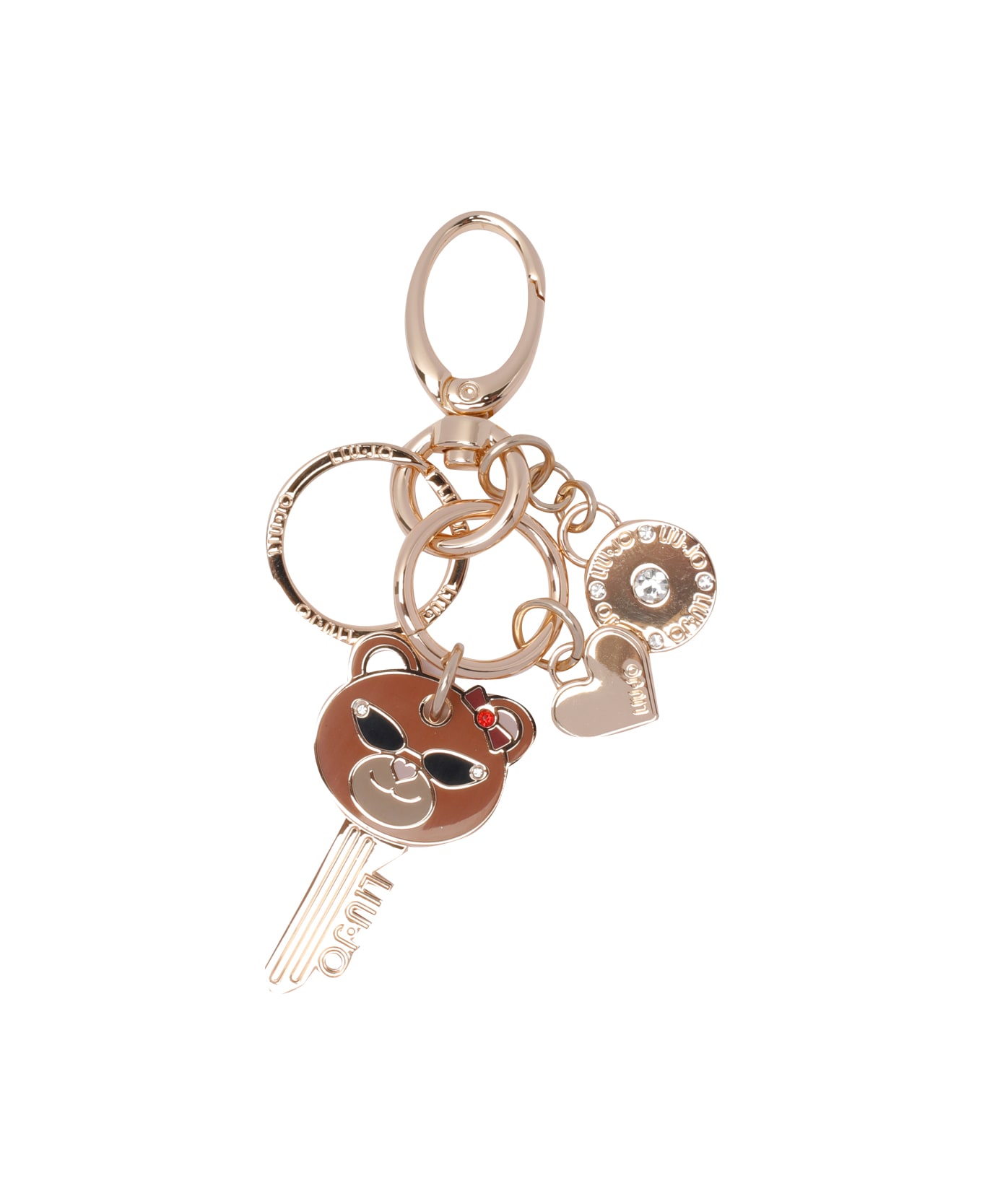 Liu-Jo Keys Keyring - Brown