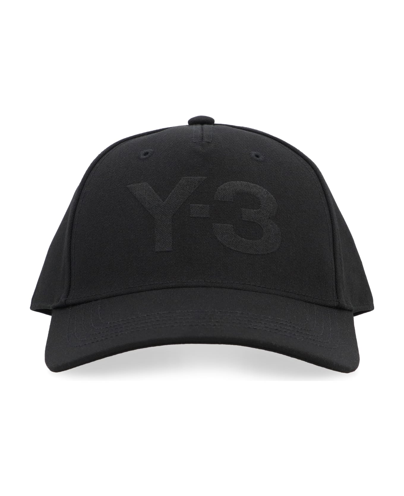 Y-3 Logo Baseball Cap - black