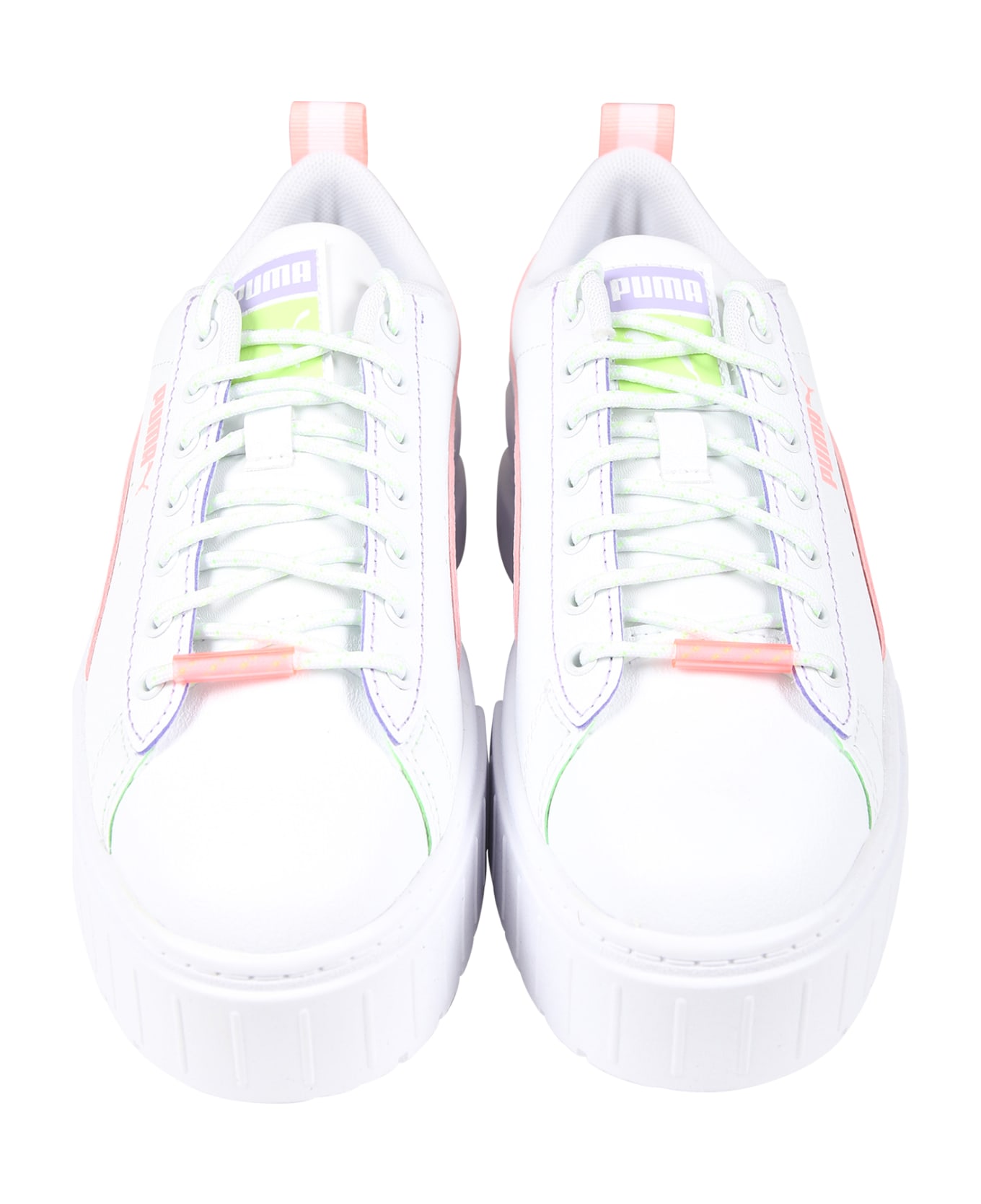 Puma Mayze Cosmic Sneakers For Girl - White シューズ