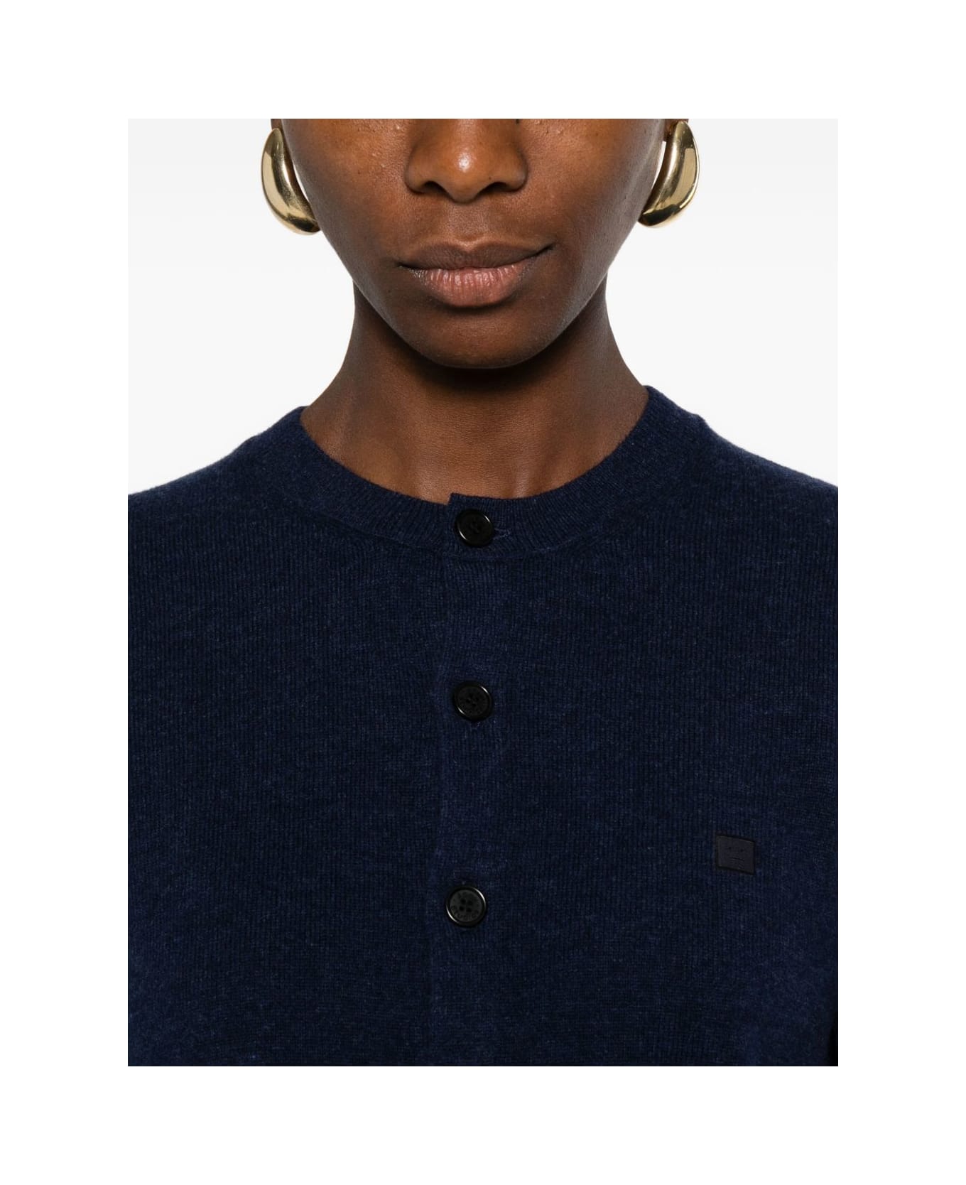 Acne Studios Wool Cardigan - Blue