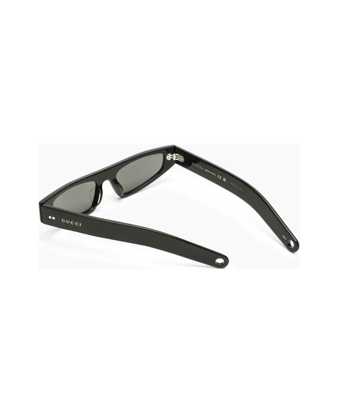Gucci Eyewear Black Rectangular Sunglasses