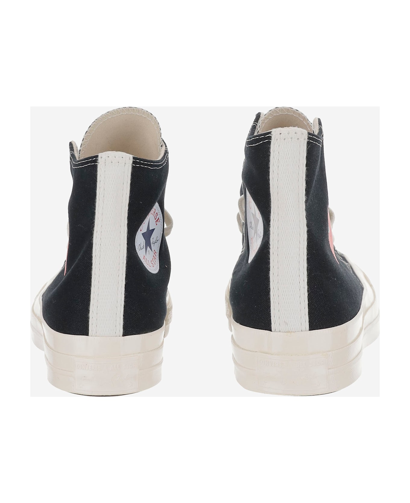 Comme des Garçons Play Comme Des Garçons X Converse Canvas Sneakers - Black