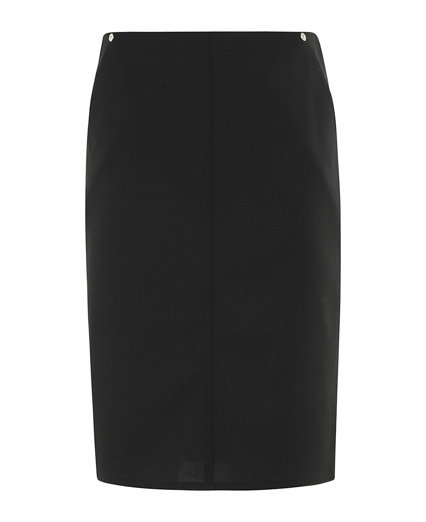 M05CH1N0 Jeans Gonna Misto Lana Tailoring - Nero