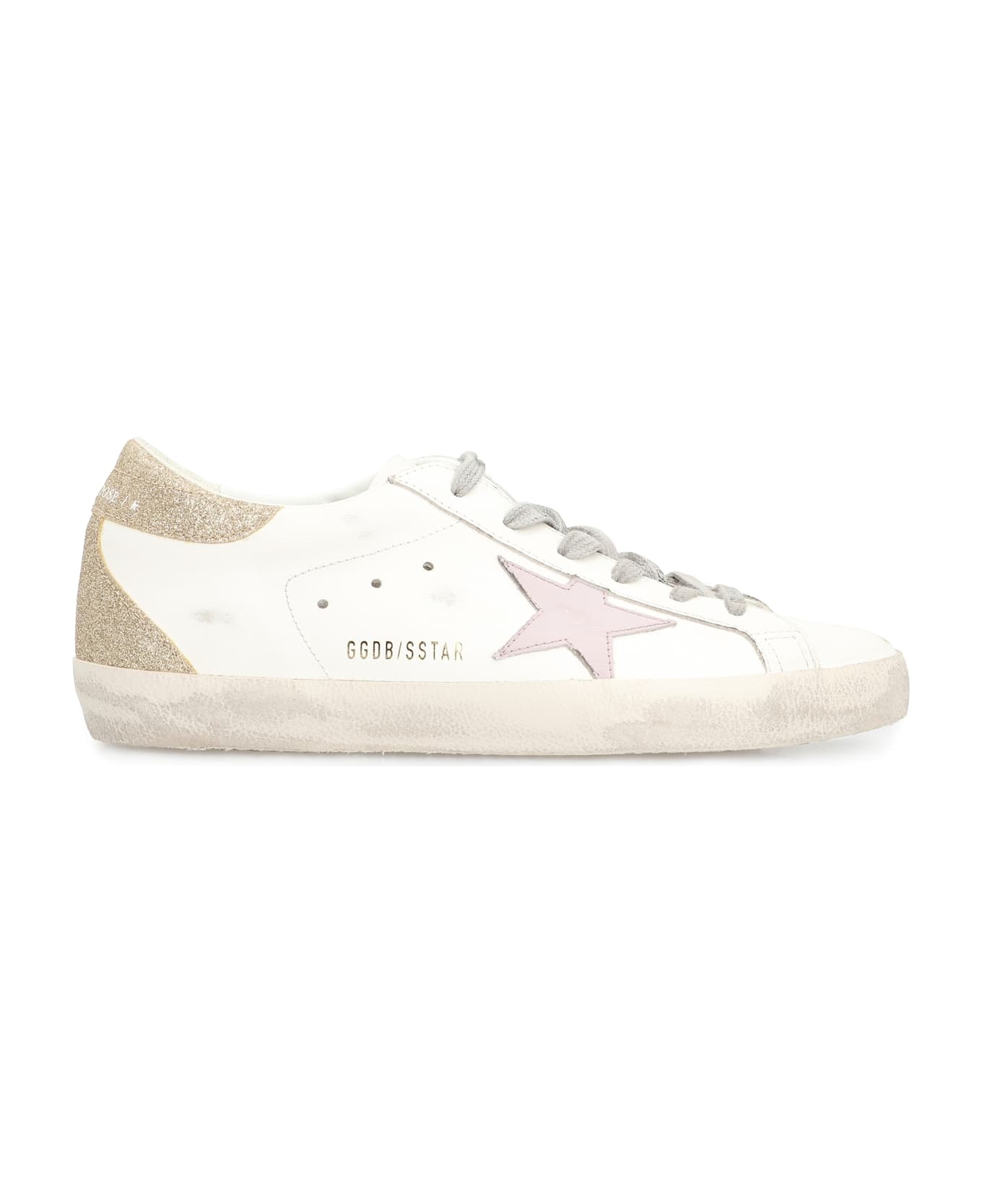 Golden Goose Super-star Leather Low-top Sneakers - WHITE