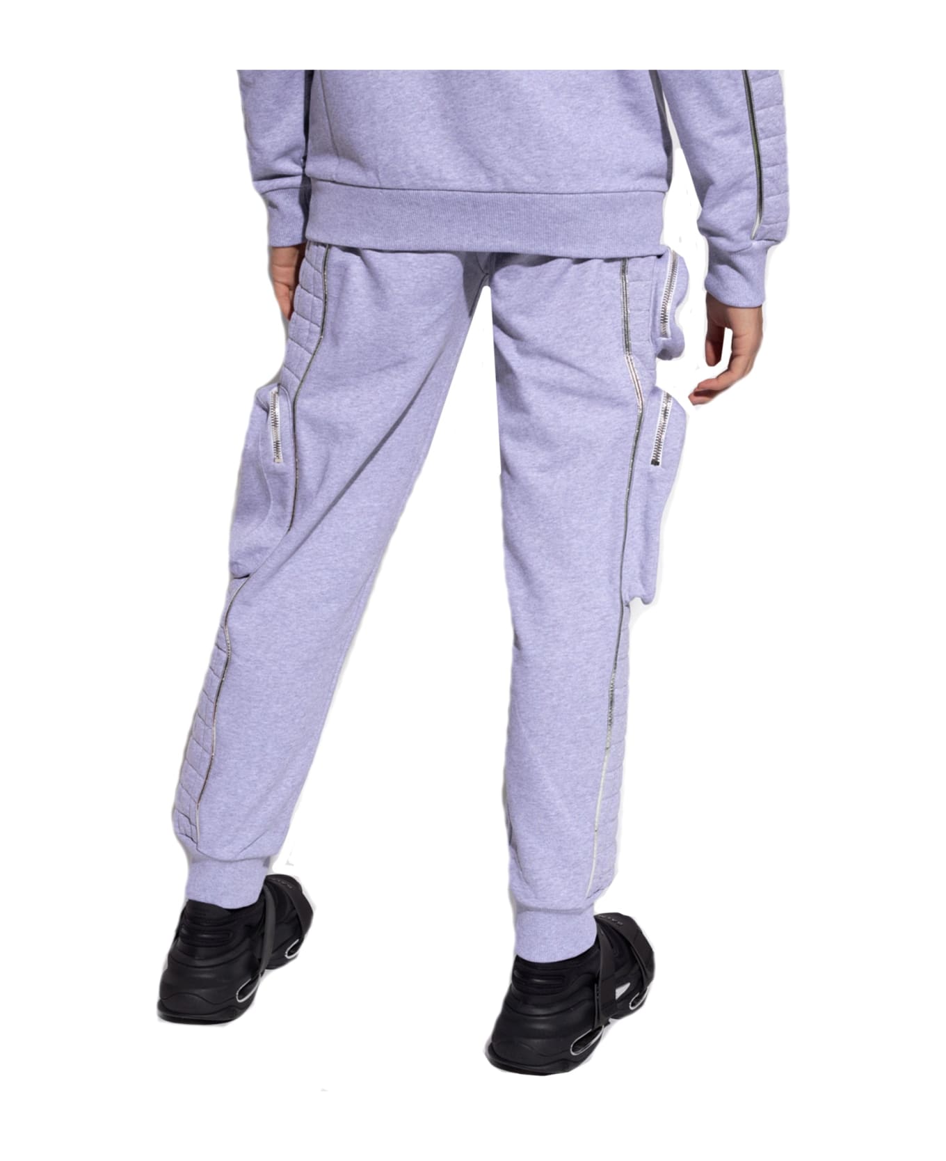 Balmain Cotton Sweatpants - Gray