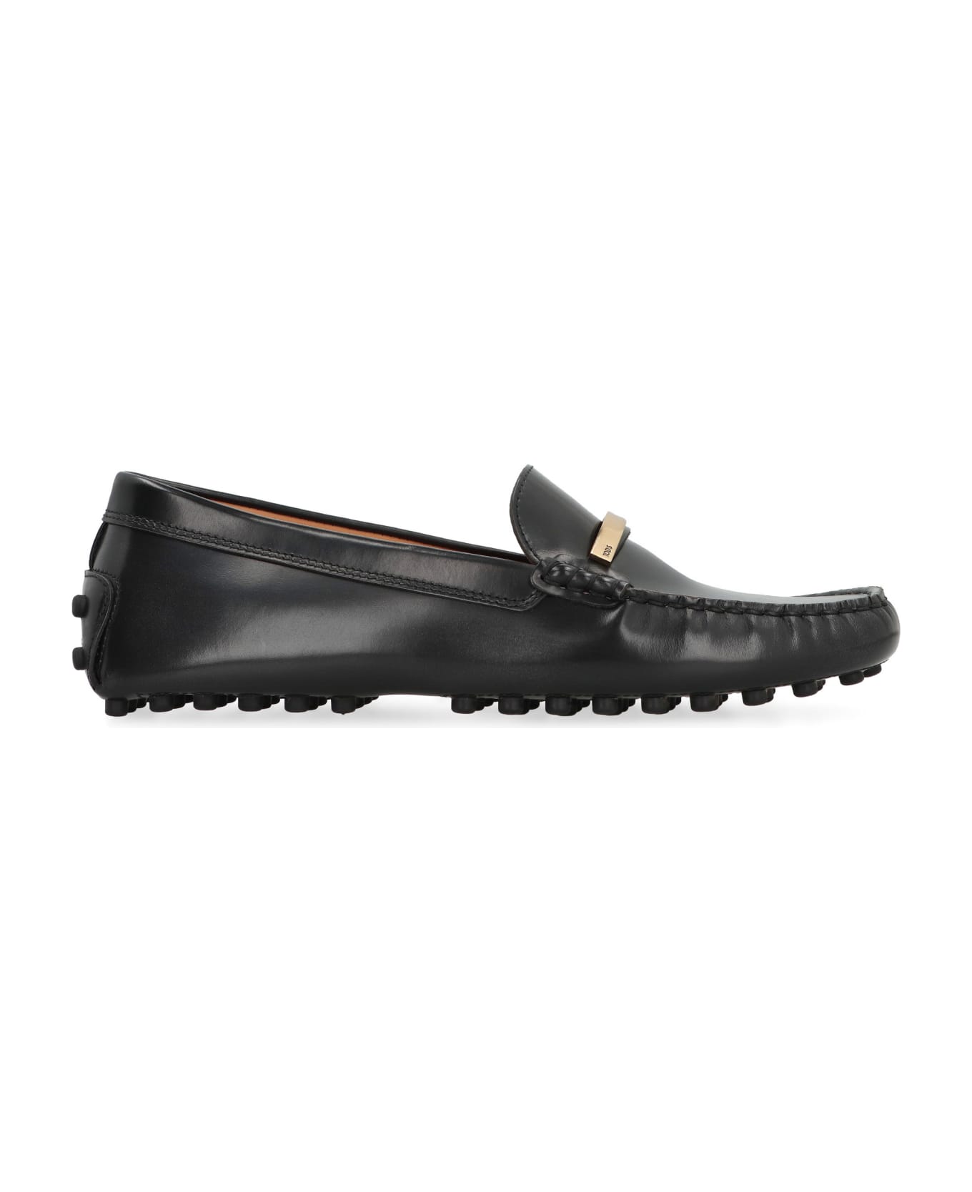 Tod's Gommino Leather Loafers - black