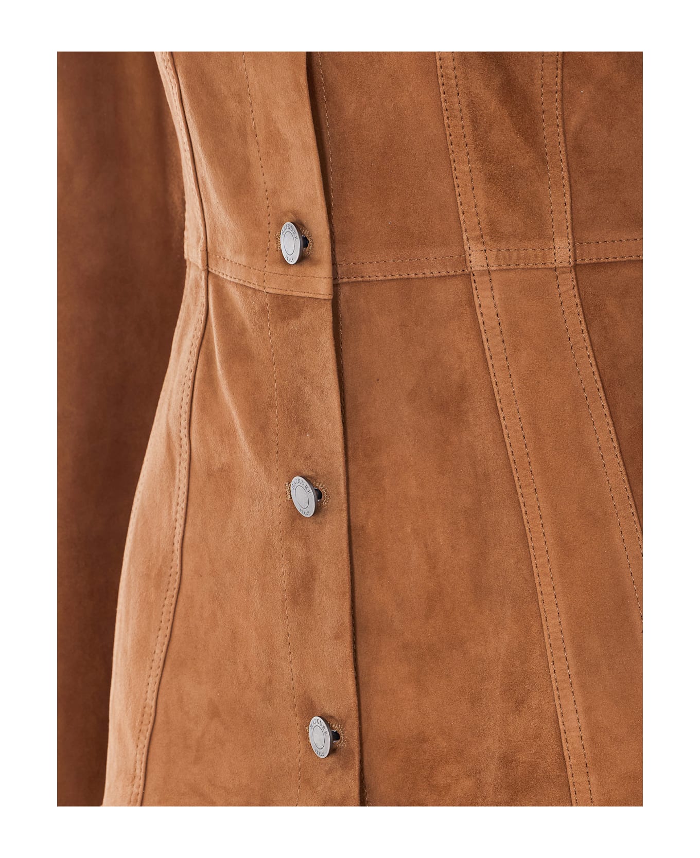 Haikure Suede Jacket - Brown