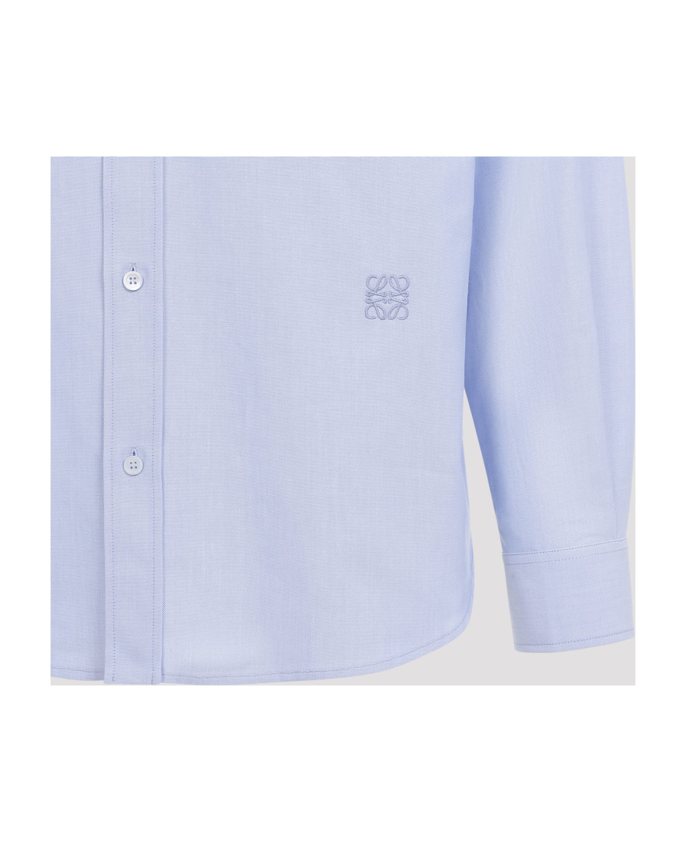 Loewe Cotton Shirt - Soft Blue