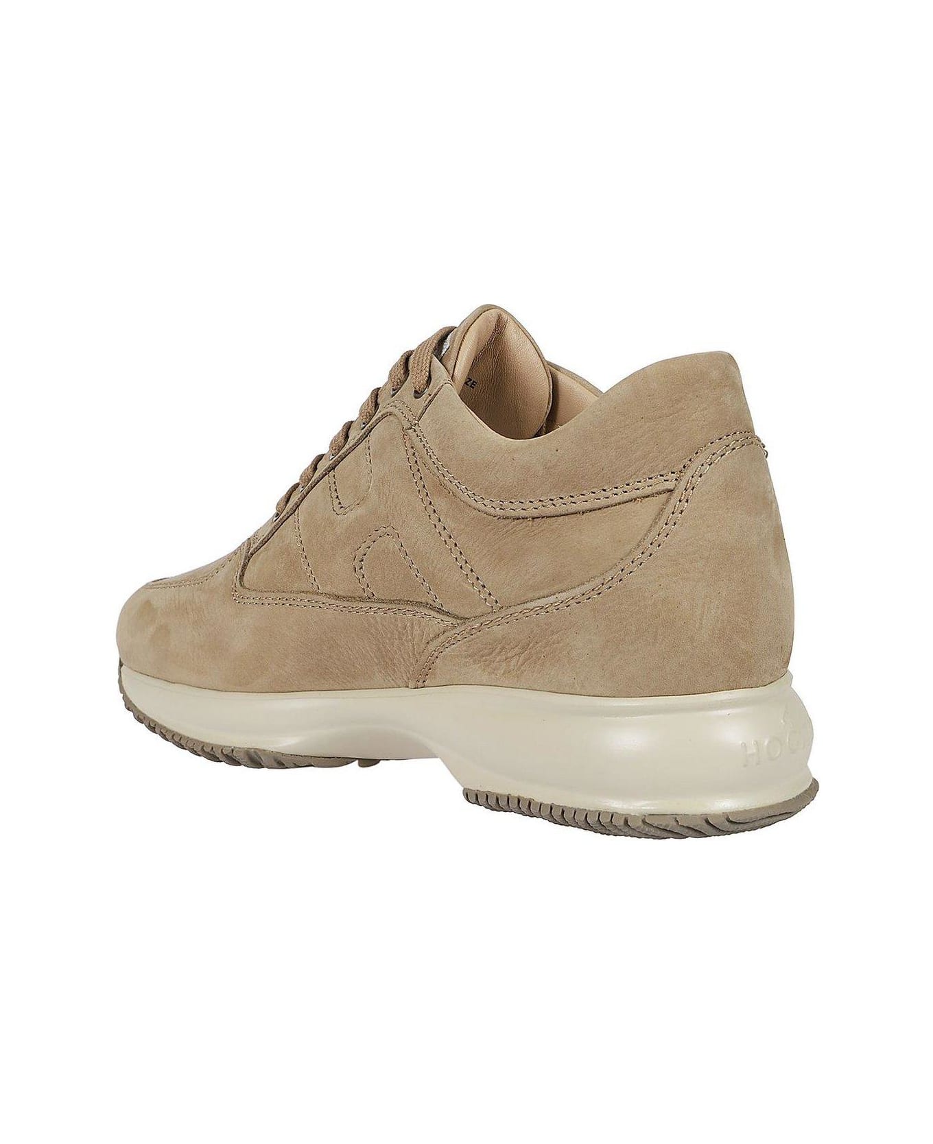 Hogan Interactive Lace-up Sneakers - Cuoio