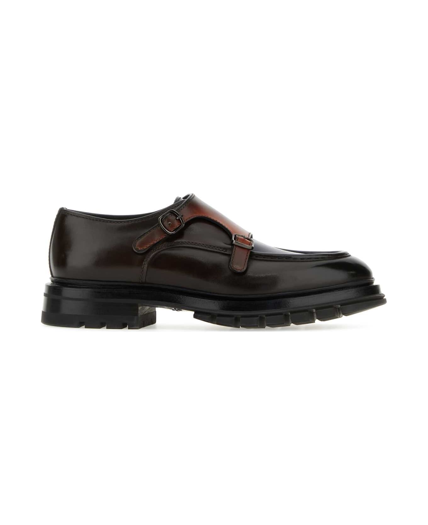 Santoni Multicolor Leather Loafers - G27