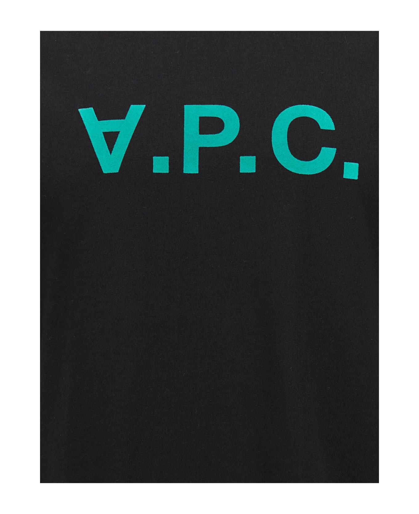 A.P.C. Vpc Logo Printed T-shirt - Black シャツ