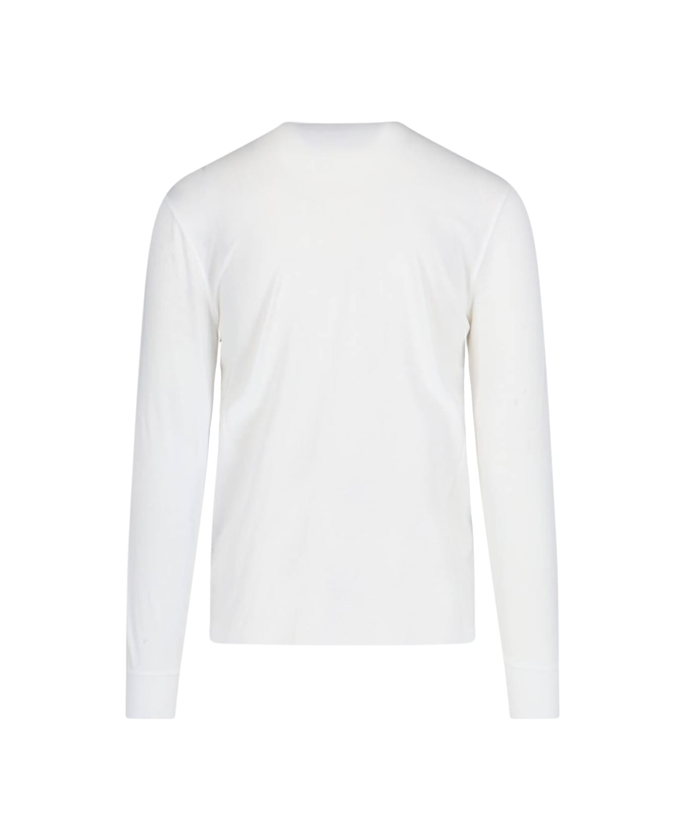 Tom Ford 
henley
 T-shirt - White