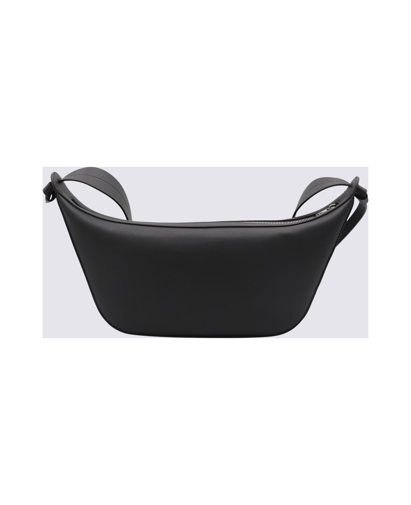 Jil Sander 
knot
 Black Leather Crossbody Bag - Black