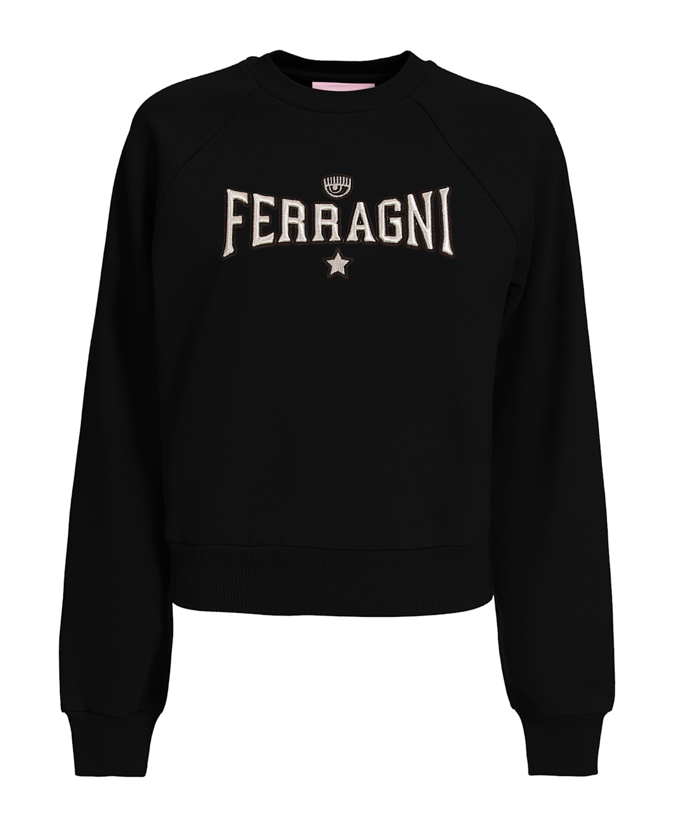 Chiara Ferragni Black Sweatshirt - Black