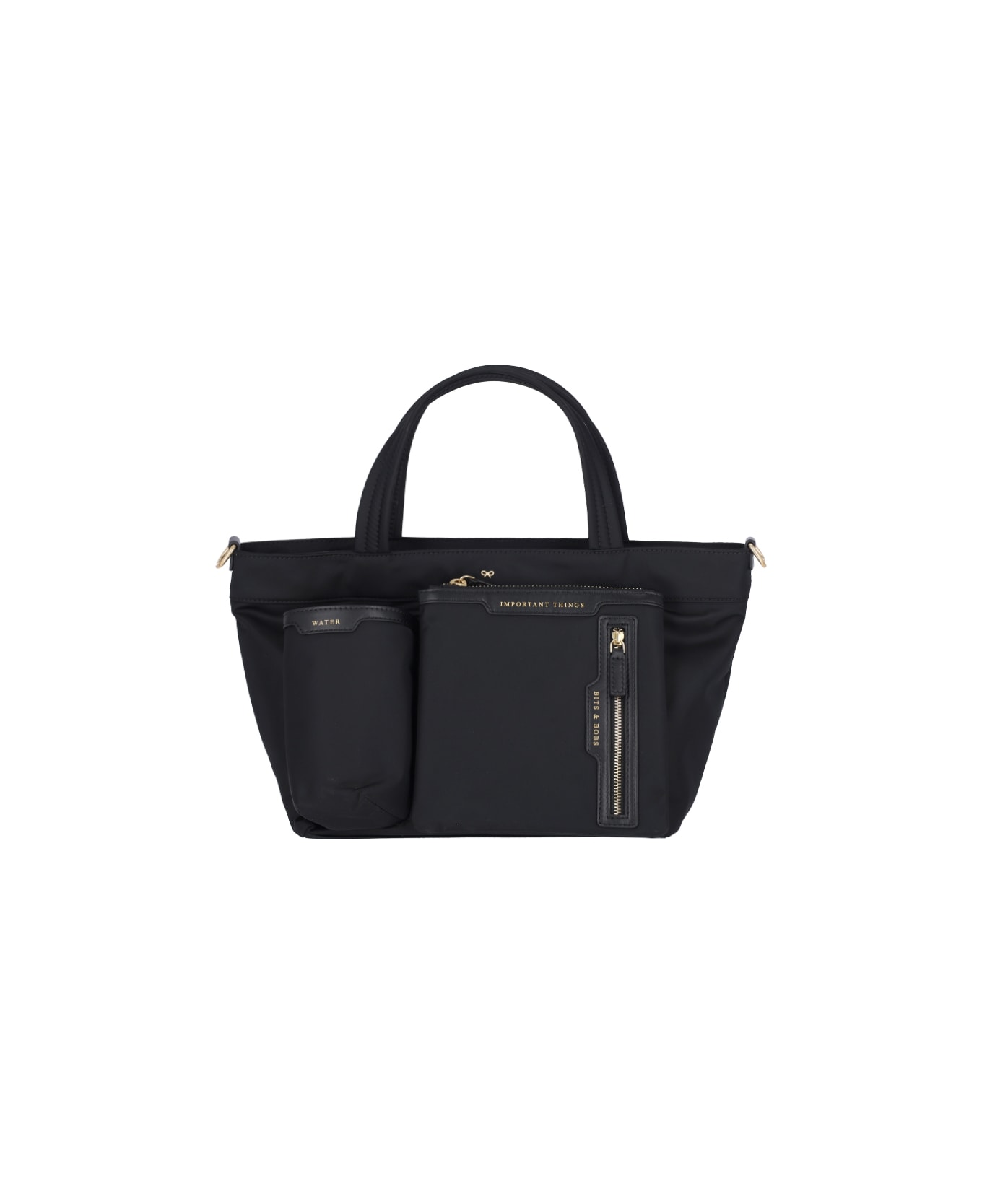 Anya Hindmarch Multi-pocket Tote Bag - Black  