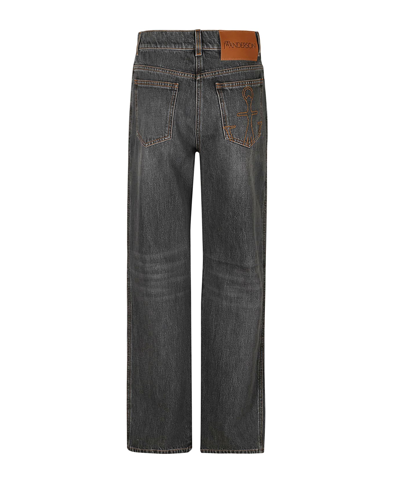 J.W. Anderson Cut-out Knee Bootcut Jeans - Grey