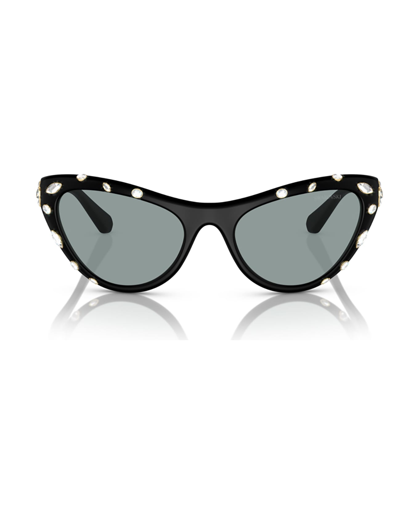 Swarovski Sk6007 Matte Black Sunglasses - Matte Black サングラス