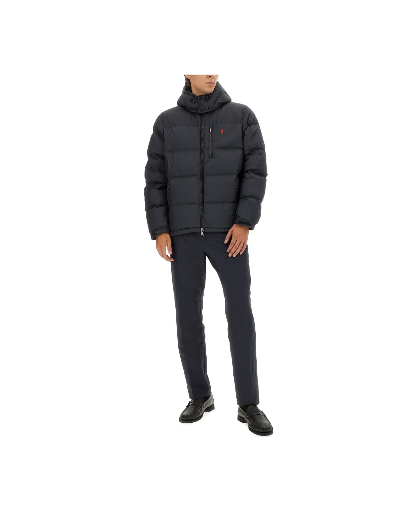 Polo Ralph Lauren Down Jacket "gorham" - BLACK