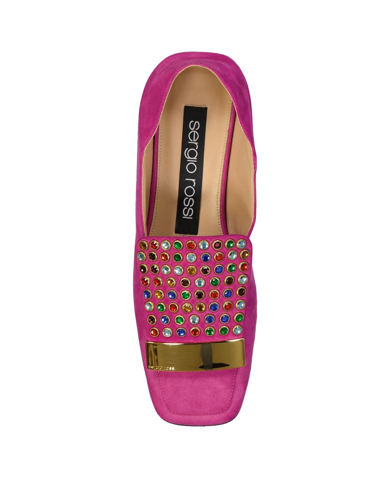Sergio Rossi Leather Loafers - Pink