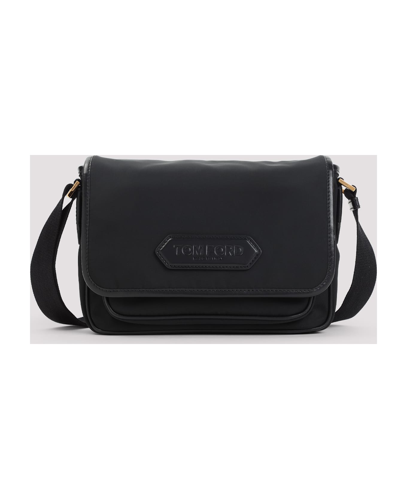 Tom Ford Messenger Shoulder Bag - Black