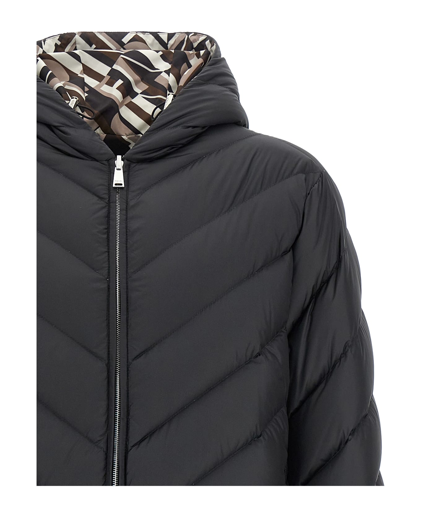Fendi Reversible Down Jacket - Multicolor