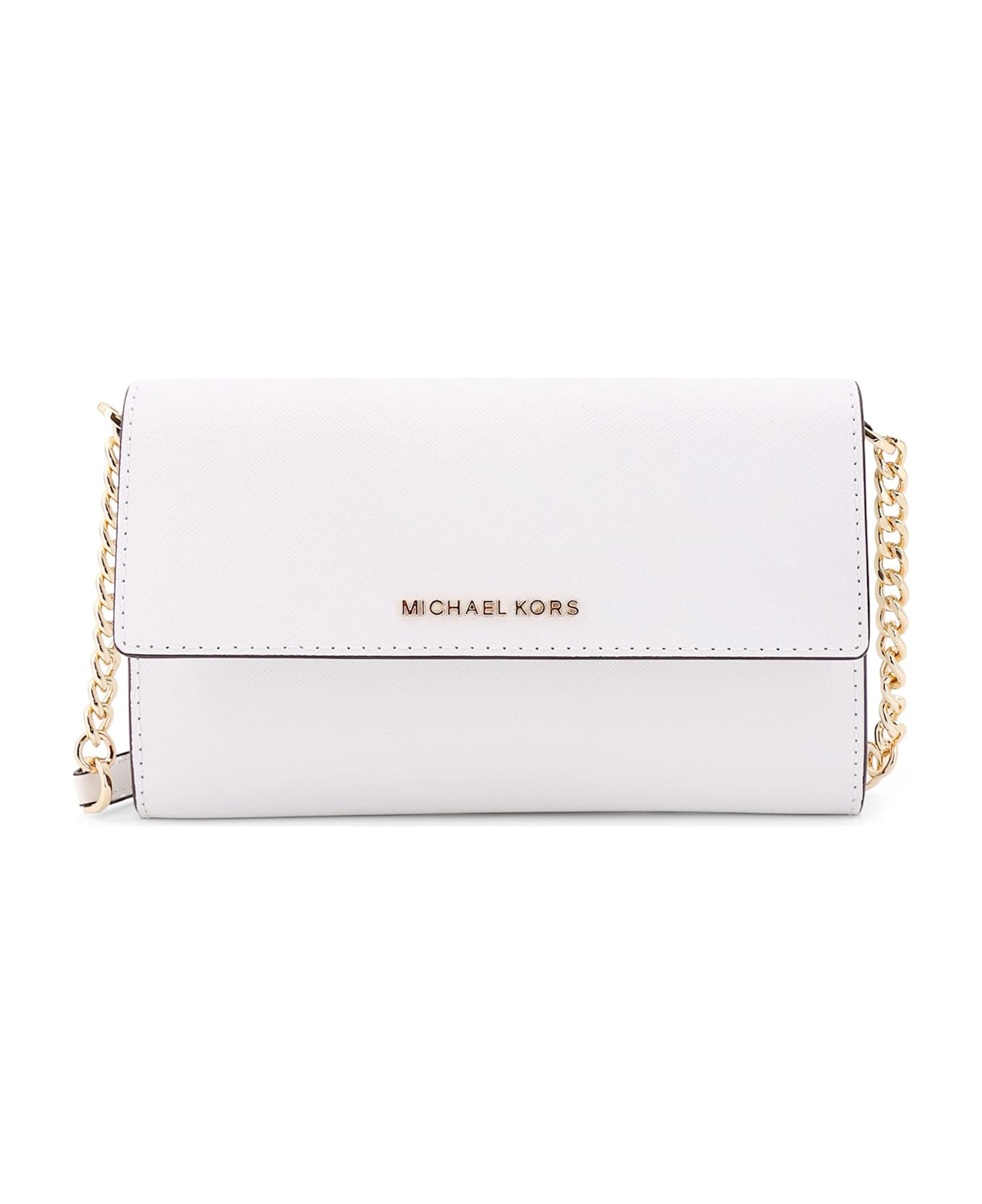Michael Kors Jet Set Shoulder Bag - White