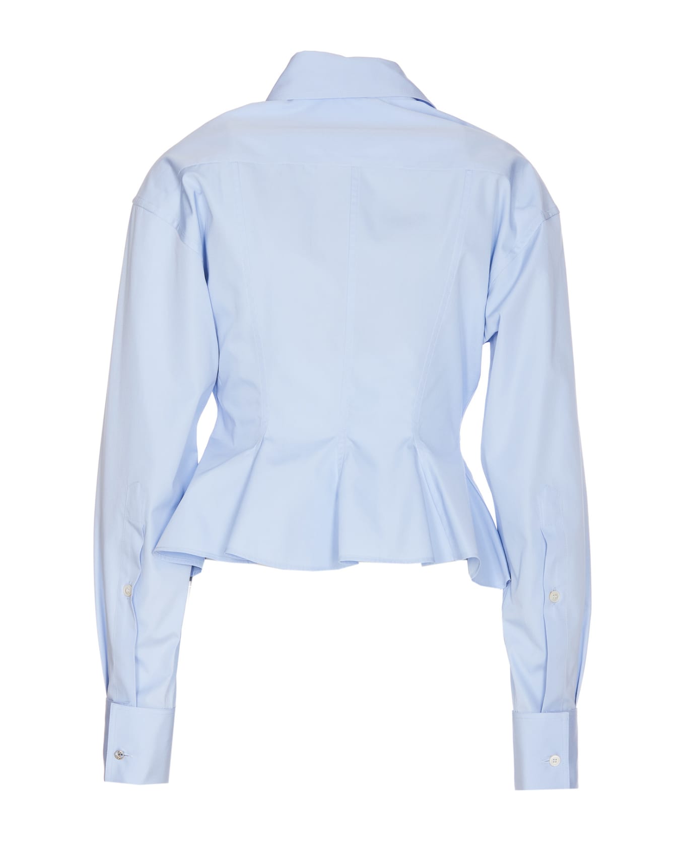 Stella McCartney Peplum Shirt - Blue シャツ