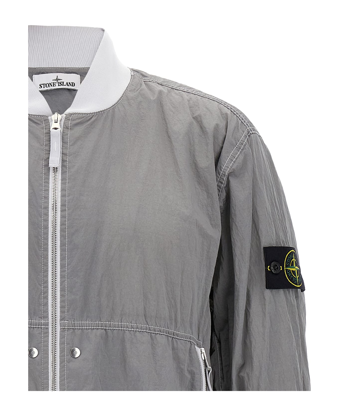 Stone Island Bomber Nylon Metal - Gray