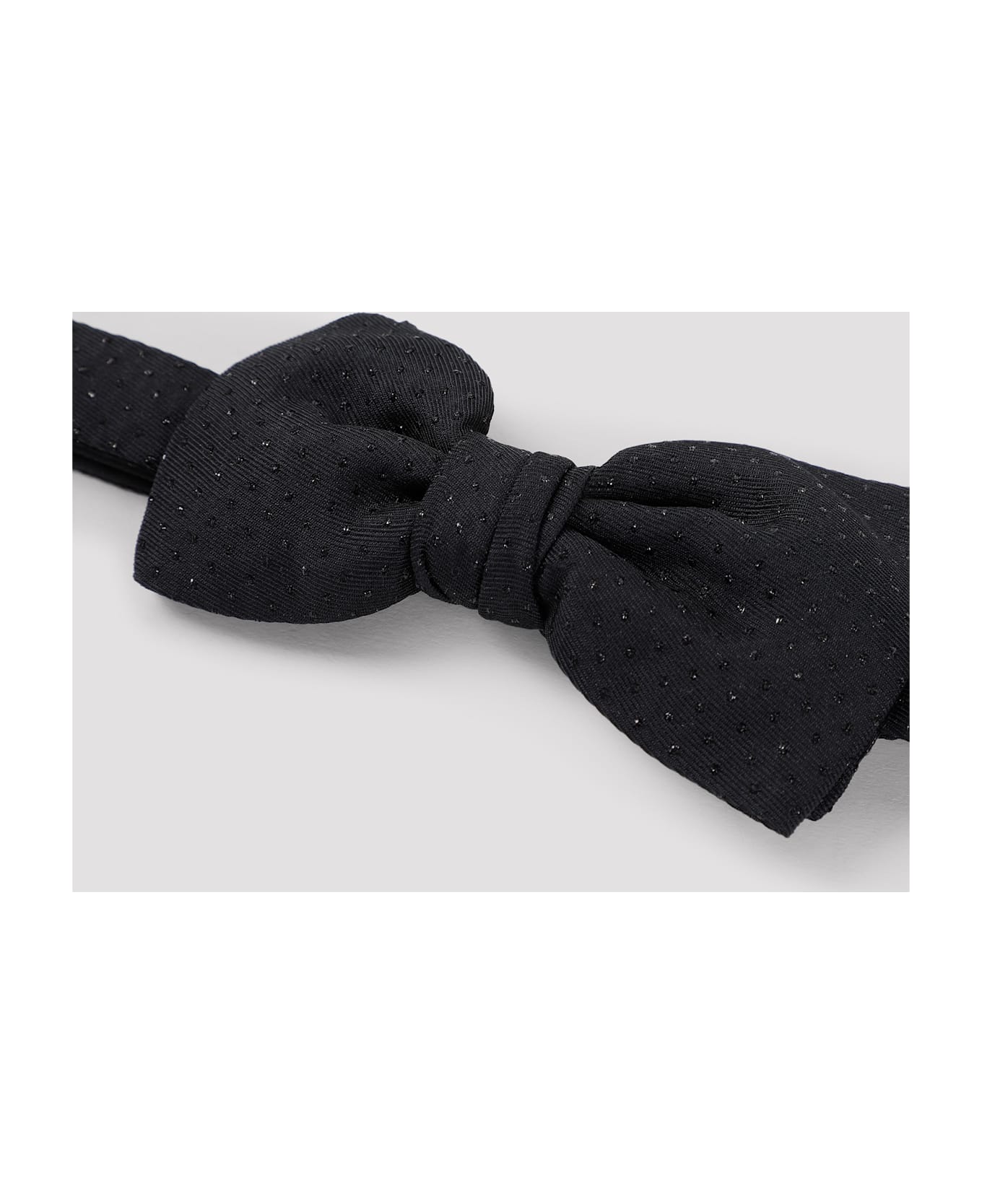 Lanvin Sparkling Bow Tie - Black