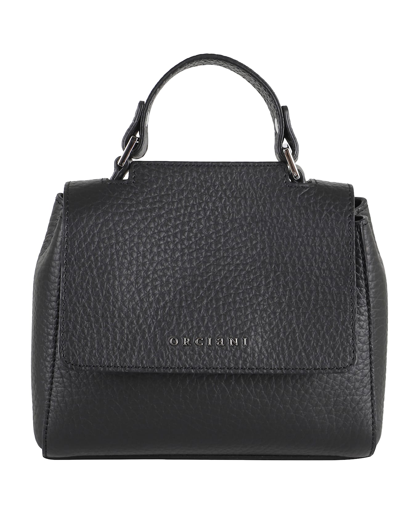Orciani Borsa Sveva Soft Mini A Mano - Nero