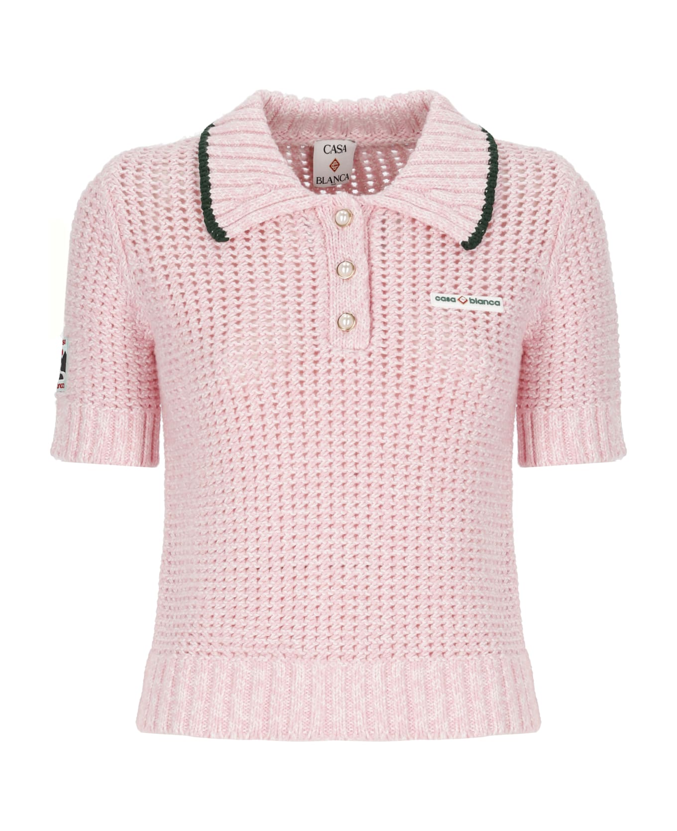 Casablanca Mouline Polo - Pink ポロシャツ