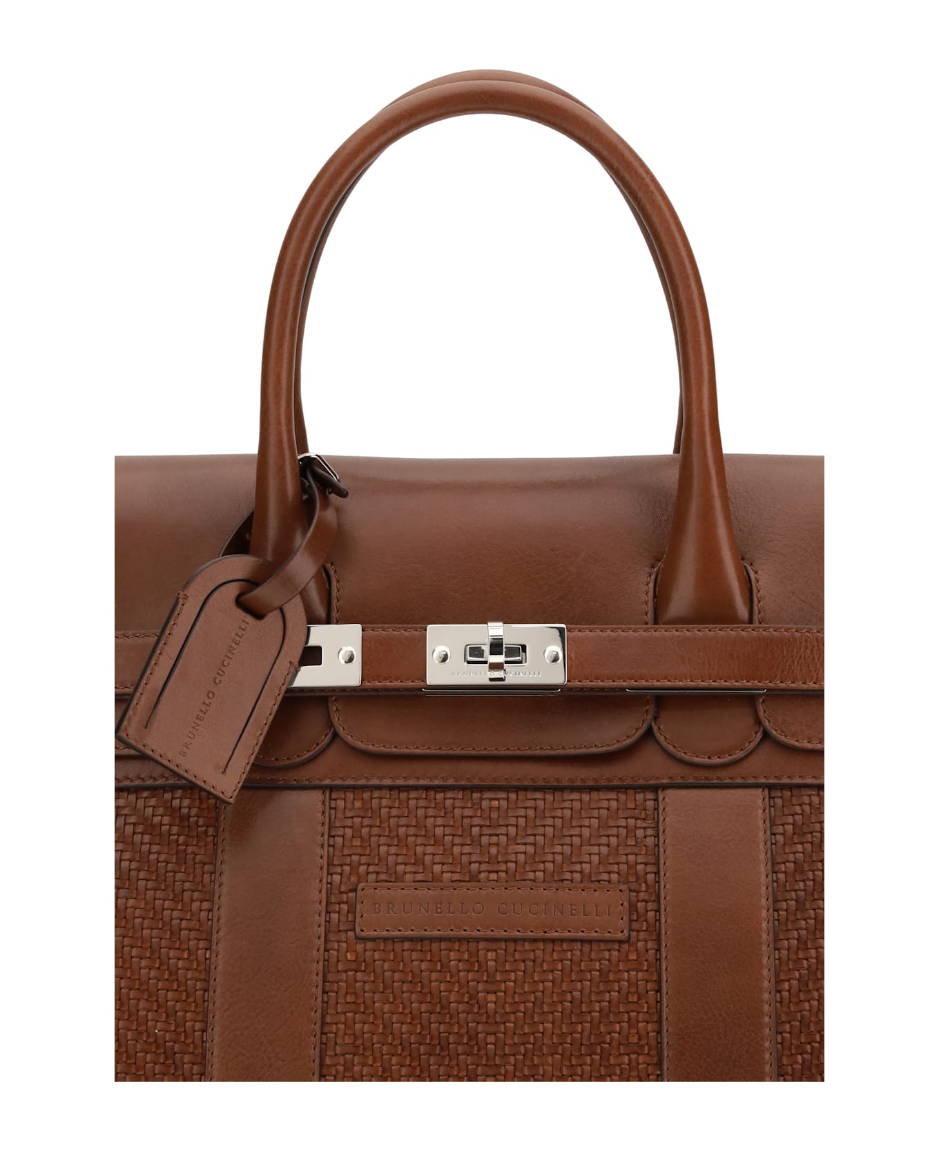 Brunello Cucinelli Leather Travel Bag