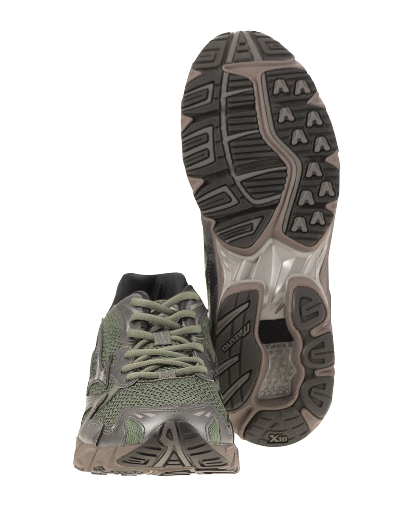 Mizuno Wave Rider 10 - Sneakers - Green