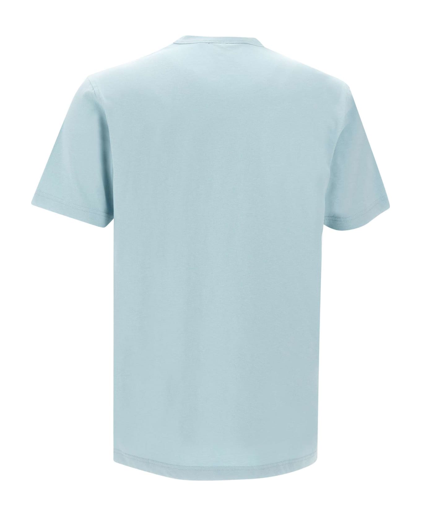 Belstaff Cotton T-shirt - LIGHT BLUE
