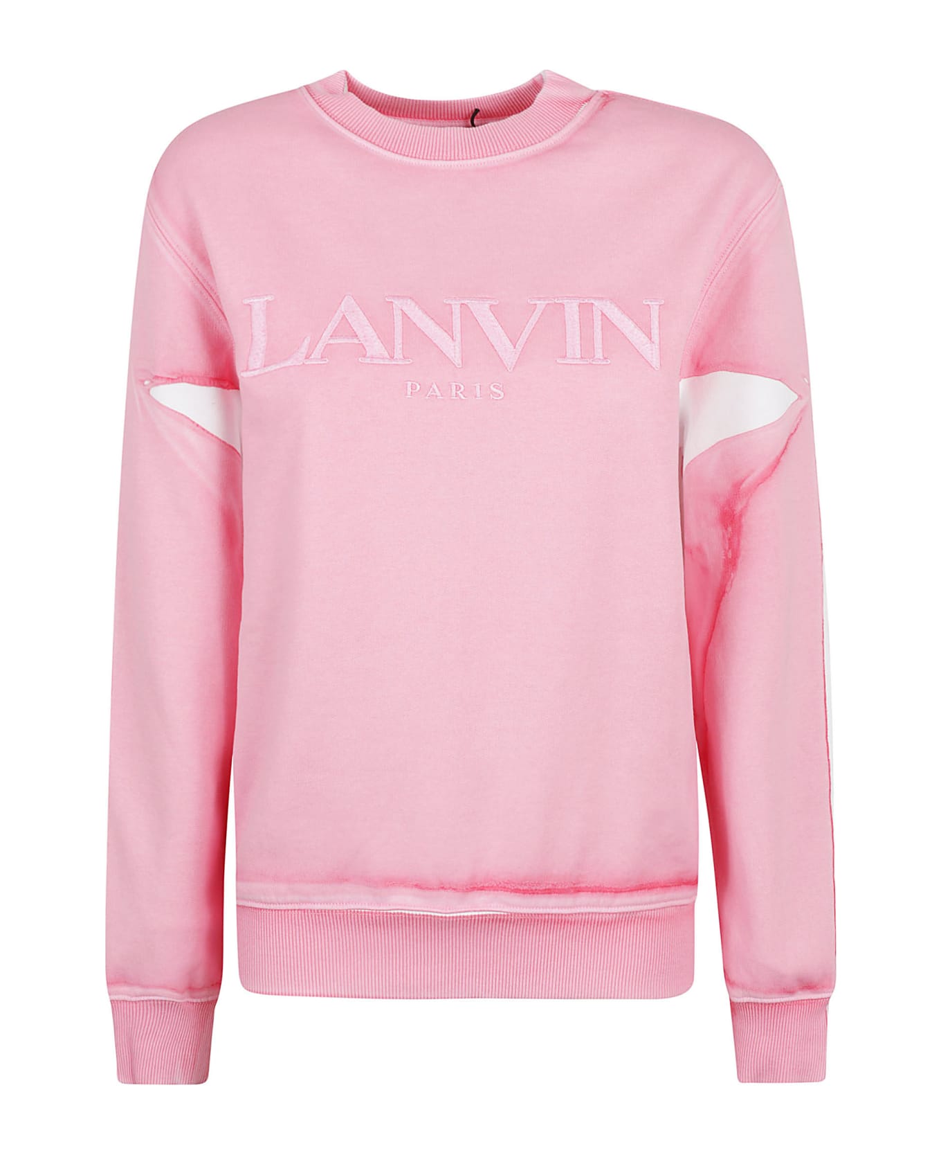 Lanvin Overprinted Sweatshirt - Peony Pink