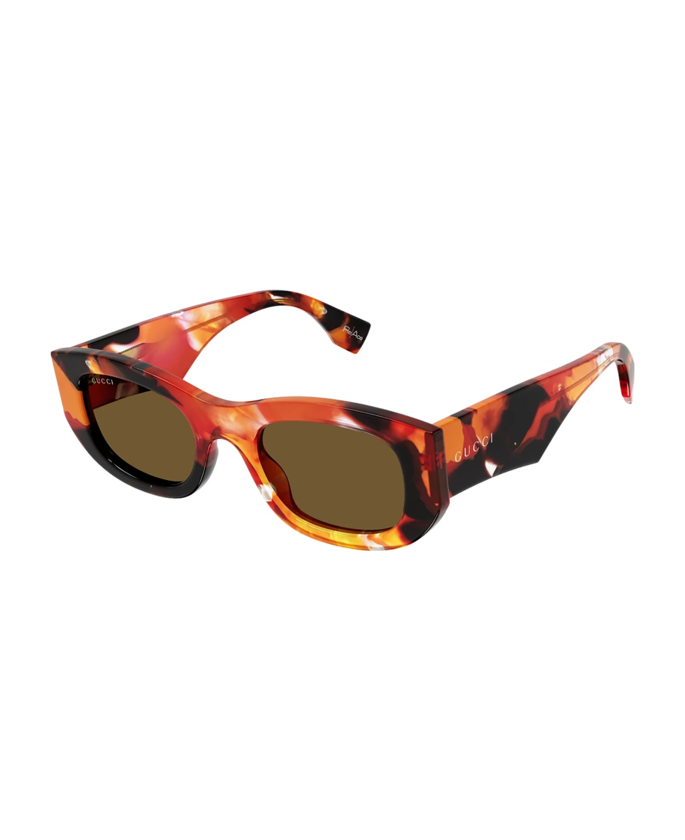 Gucci Eyewear GG1627S Sunglasses - Orange Orange Brown
