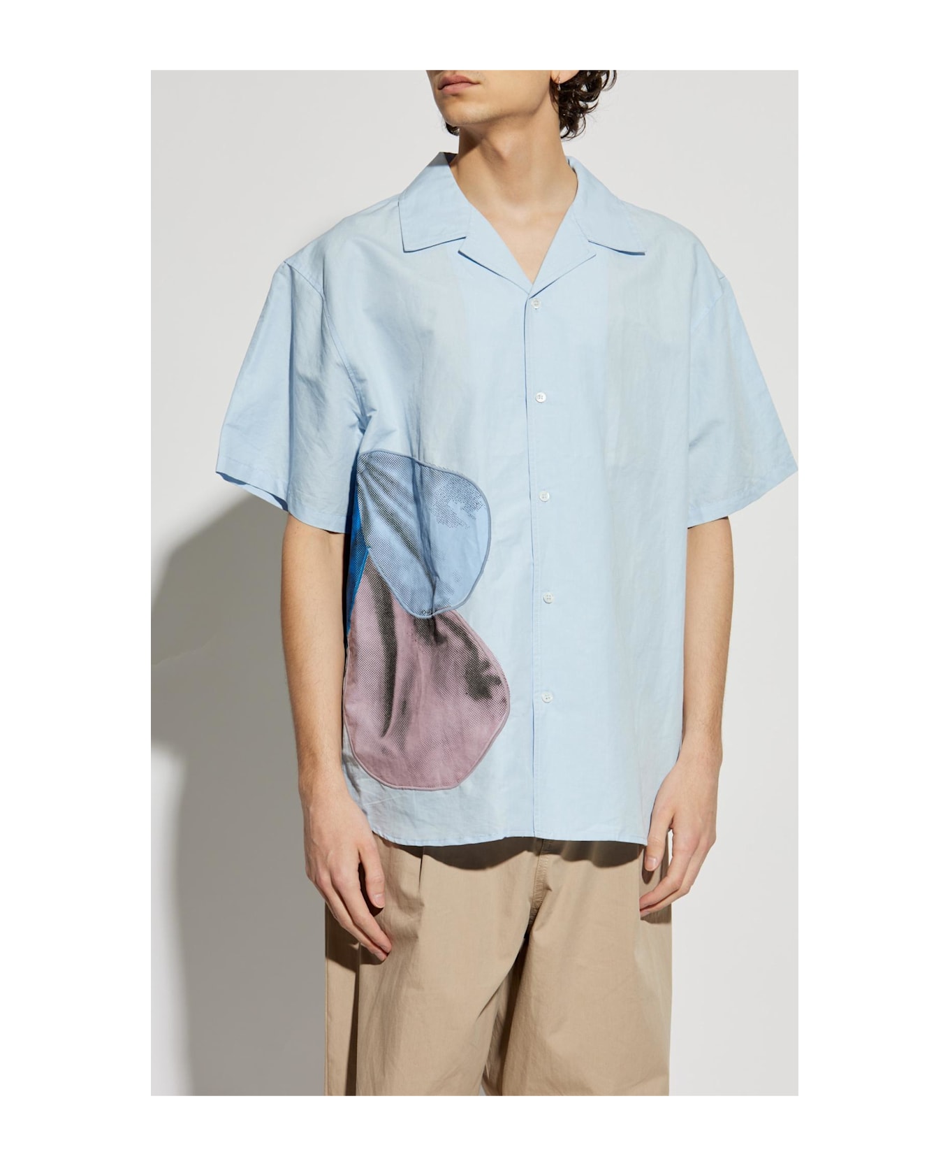 J.W. Anderson Jw Anderson Short Sleeve Shirt - Blue