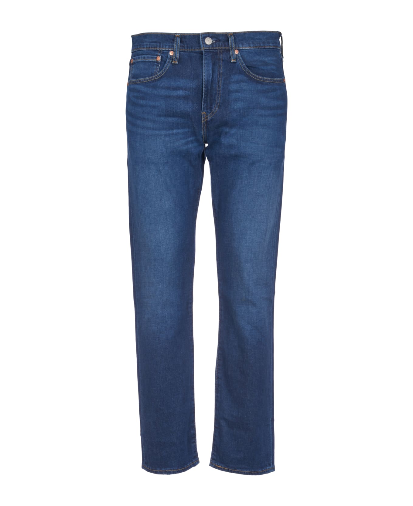 Levi's Buttoned Fitted Jeans - Mid Blue